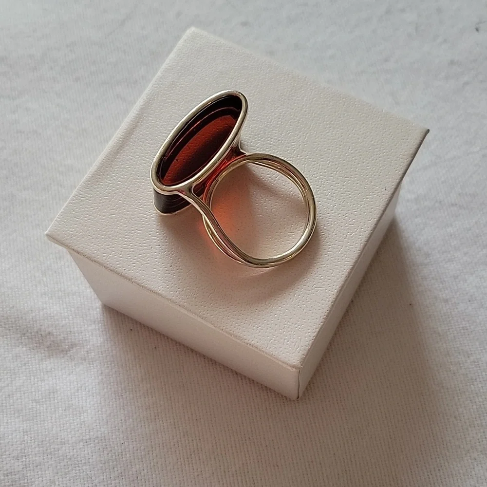 Amber ring - Picture 2 of 4